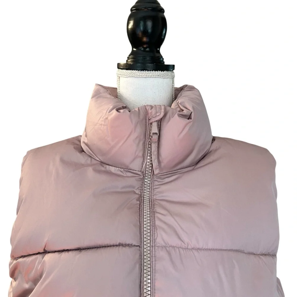 Old Navy Quilted Fall Winter Puffer Vest Women’s‎ SZ M Tall in Icelandic Mineral